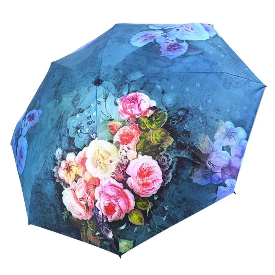 Women Umbrella Parasol Mini Chinese Uv Small Windproof Umbrella Automatic Luxury Ultra Light Aesthetic Guarda Sol Umbrellas