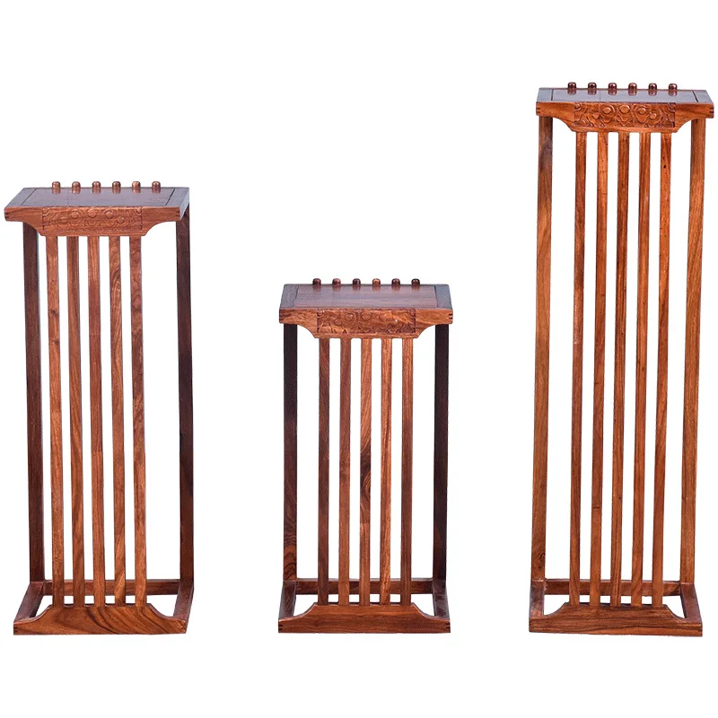 

Mahogany furniture rosewood flower stand solid wood flower few hedgehog red sandalwood stand living room bonsai shelf