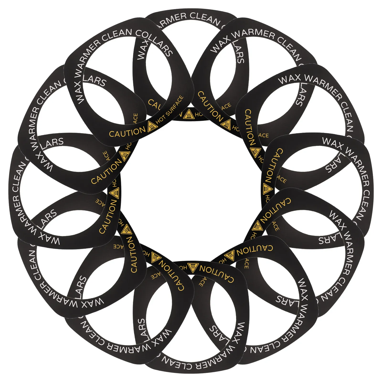 : Anel protetor para aquecedor de cera