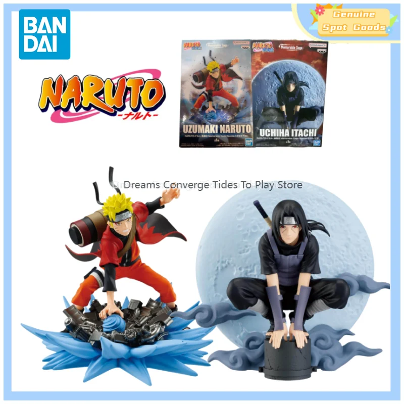 

Подлинная Bandai NARUTO Memorable Saga Special Uchiha Itachi Uzumaki Naruto Аниме Фигурки Модель Подарок для игрушек Хобби Дети