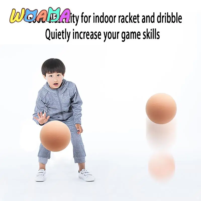 Esponja elástica macia para esportes indoor, tamanho pequeno, mudo, redução de ruído, jogos de desenvolvimento, brinquedo ao ar livre do bebê, monocromático, 15cm