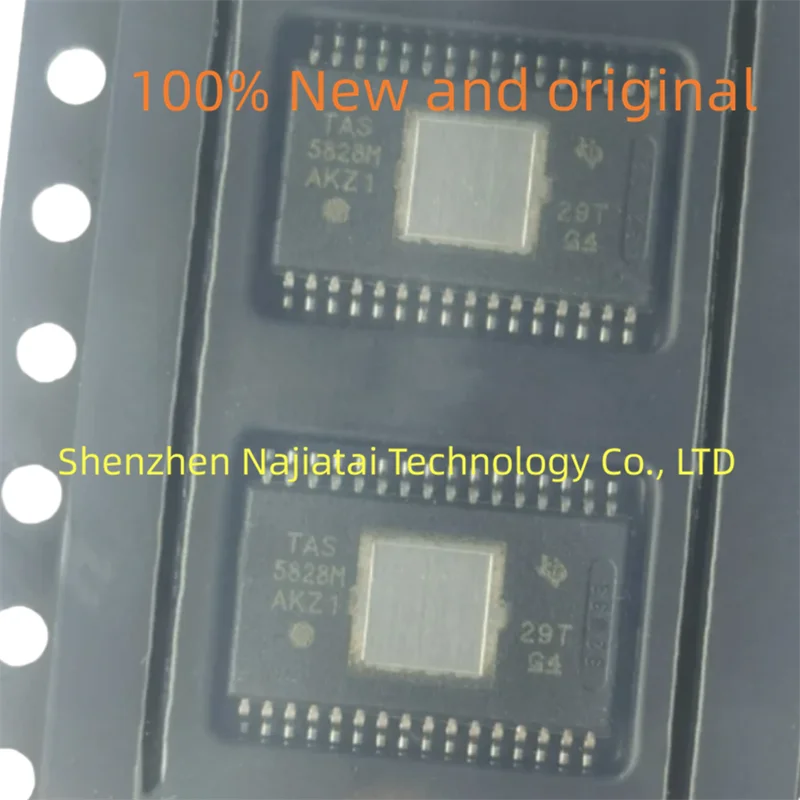 

10PCS/LOT 100% New Original TAS5828MDADR TAS5828M TAS5828 HTSSOP32 IC Chip