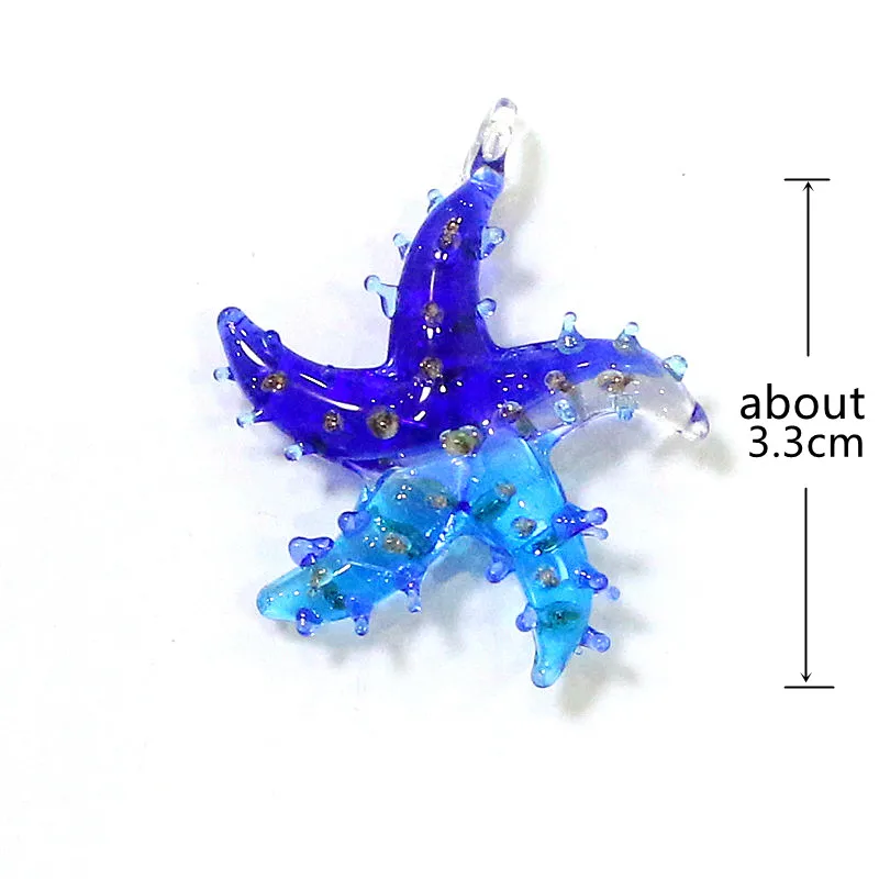 Mini Glass Starfish Pendant Co - đánh giá và giá Aquarium Marine Color