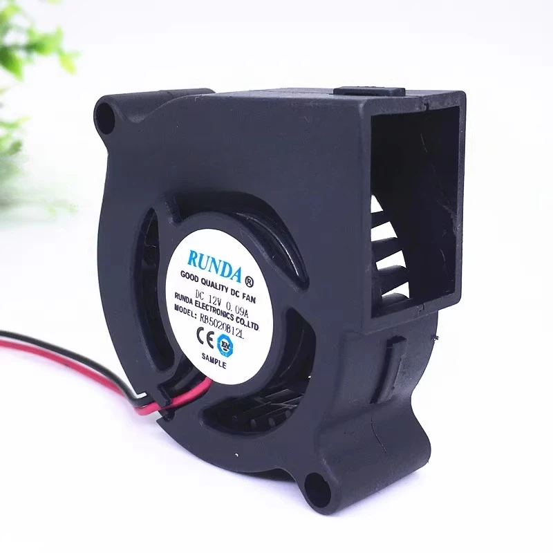 

Вентилятор охлаждения увлажнителя RUNDA 5020 RB5020B12L 12 В 0,09 А 5 см турбовентилятор
