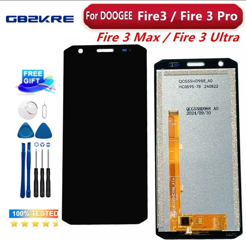 5.5' For DOOGEE Fire3 / Fire3Pro Display LCD And Touch Screen Replaced Well For DOOGEE Fire 3 Max Fire 3 Ultra LCD Screen