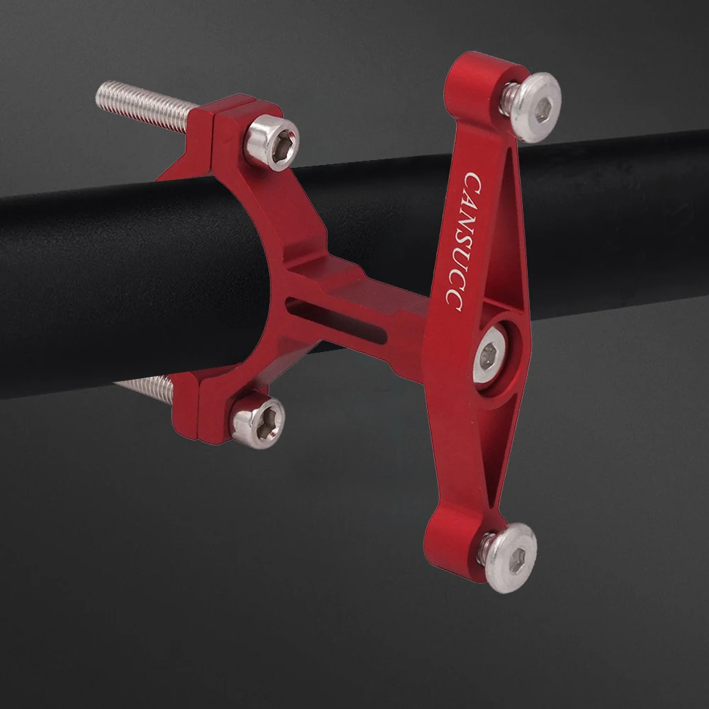 MTB قفص الزجاجات المياه محول الدراجات حامل الزجاجات المياه محول تحديد كليب قابل للتعديل دراجة المقود غلاية حامل الرف #2