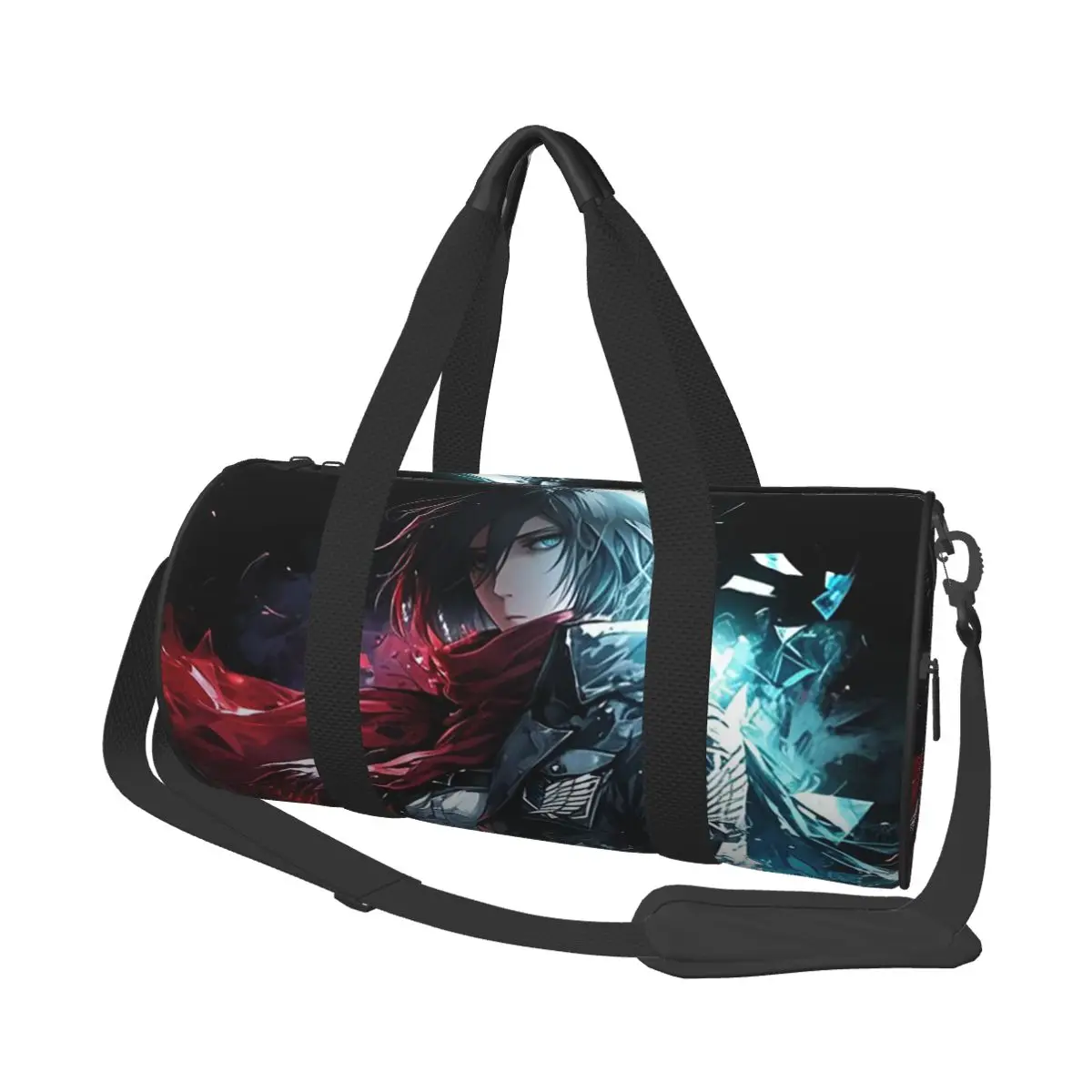 

Аниме Атака Титанов Микаса Акерман Большая спортивная сумка Многофункциональная дорожная сумка Duffle Сумки Сумка для фитнеса