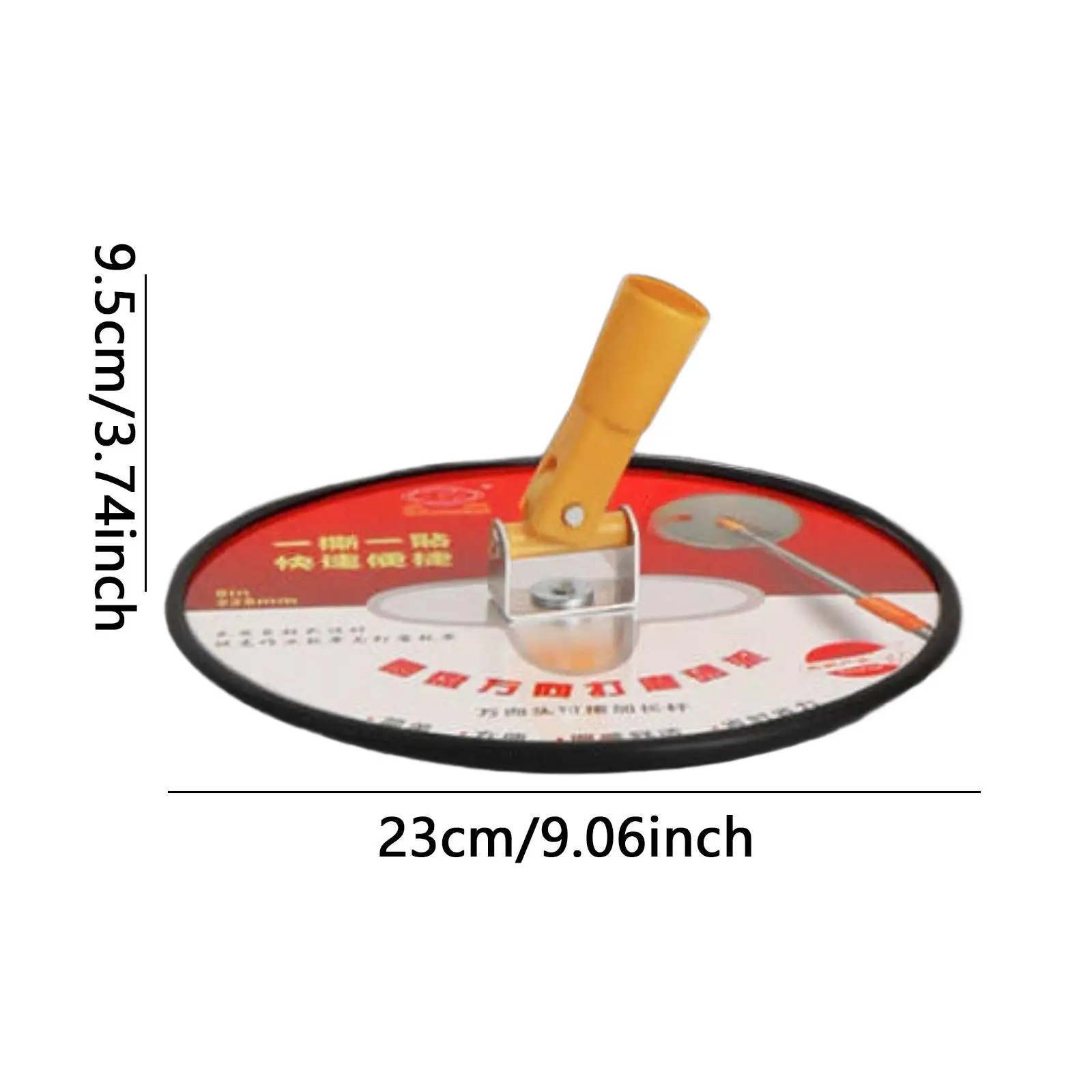 Drywall Pole Sander,Drywall Polishing Sanding Tool,Round 360 Degree Rotatable Wall Sander 9 inch Radial for Painting Projects