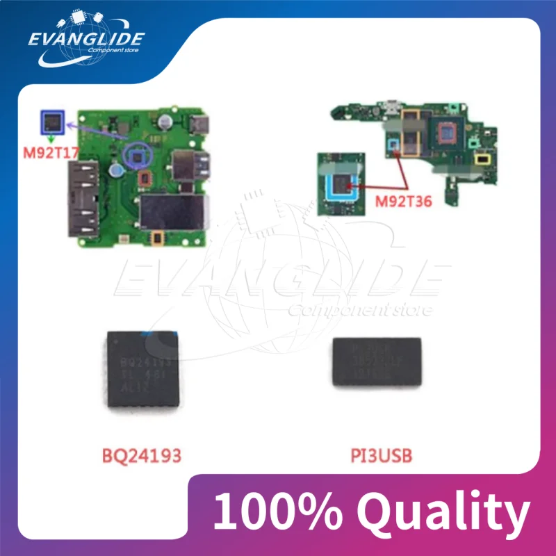 ForSWITCH console/controller repair chip M92T36 M92T55 M92T17 QFN PMIC CHARGING CHIP