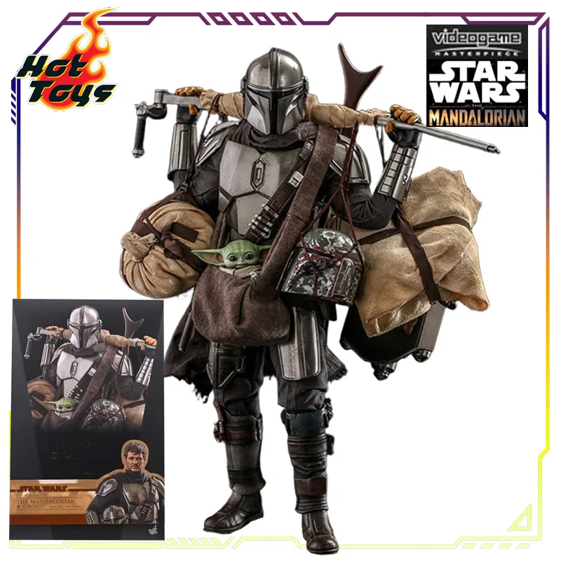 

HOT TOYS Osoriginal 1\6 Mobile Doll 052 Mandalorian Season 2 Mandalorian and Grogu Anime Action Figure Model Toys Gifts for Boys