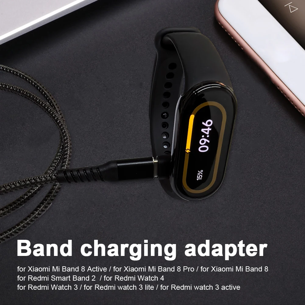 USB-C Female To for Xiaomi Watch Male Adapter Charging Connector Charger Connector for Redmi Smart Band 2 for Redmi Watch 4 3 - view 2
