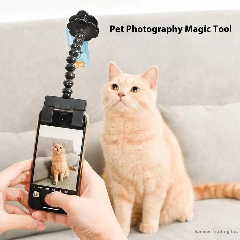 

Pet Selfie Stick Phone Holder Cat Dog Attention Grabber Viral Photography Tool Pawrents Must Have Camera Mount Cute Shots