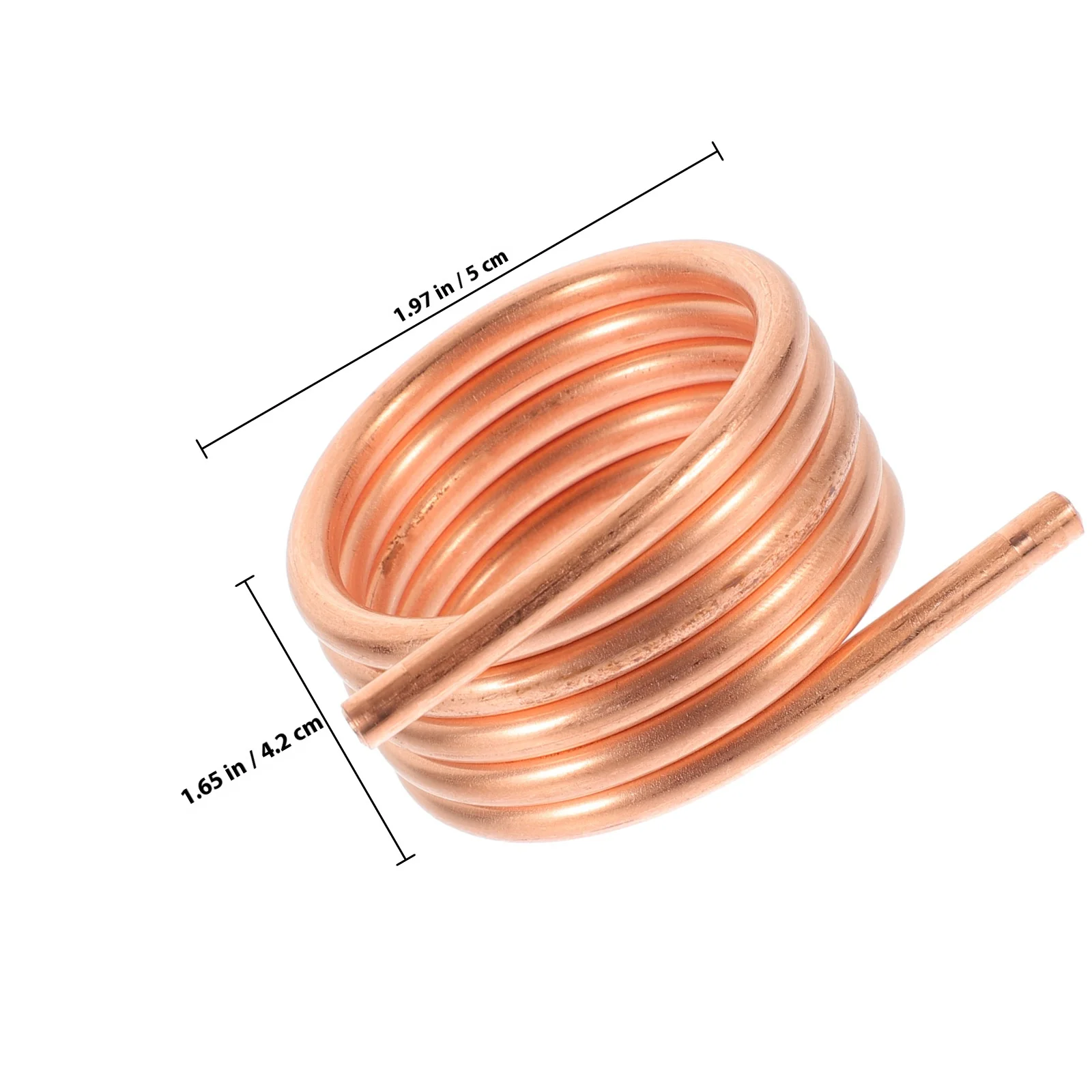 Anel de resfriamento de água de cobre para motor, 1 peça, para motores escovados 550/540, acessório de barco rc, anel de resfriamento de metal, peça de barco