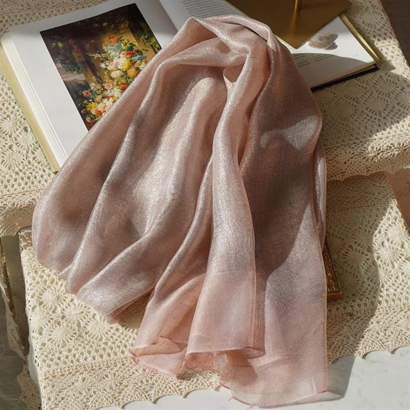 Echarpe-en-soie-douce-pour-femme-double-couche-chaude-version-fil-dore-rose-nude-delicat-longue-et-rectangulaire-style-coreen-multifonctionnelle