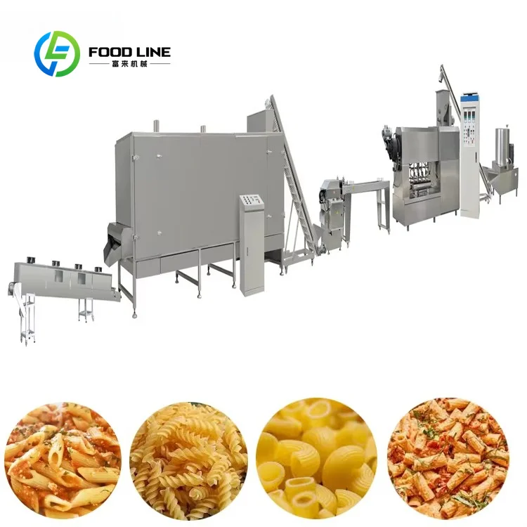 Custom Industrial Pasta Processing Equipment, Electric Dryer Production Line for Macaroni Manufacturing