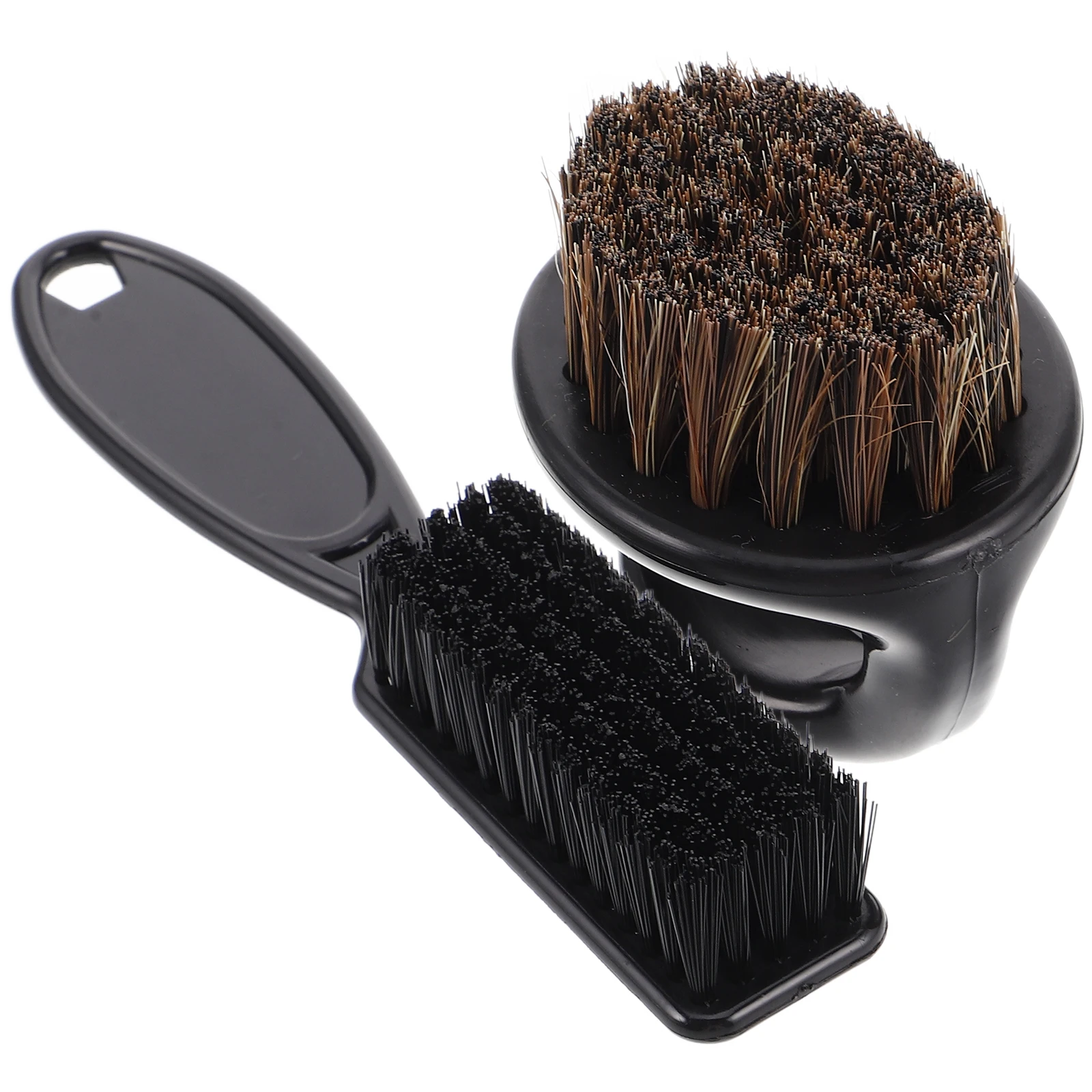 

Neck Brush Set Hair Detangler Scalp Scrubber Barber Beard Bristle Dusting Teasing Fade Grooming Tool Shaving Kit