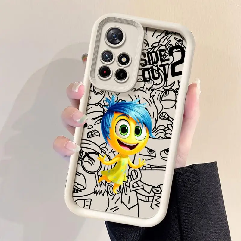 Funda de teléfono para Redmi note 10 5g 13c 11 13 pro 12s 11promax 12 10s 12pro stpu funda impermeable casos Disney Inside Out Vice Mente