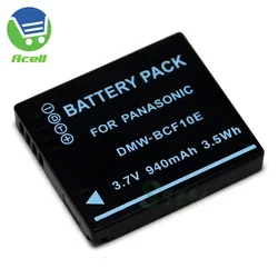 DMW-BCF10 Battery for Panasonic DMC-F2 F3 F4 FT1 FT2 FT3 FT4 FP8 FH1 FH3 FH20 FH22 FS4 FS6 FS7 FS9 Camera Replace CGA-S/106B/C/D