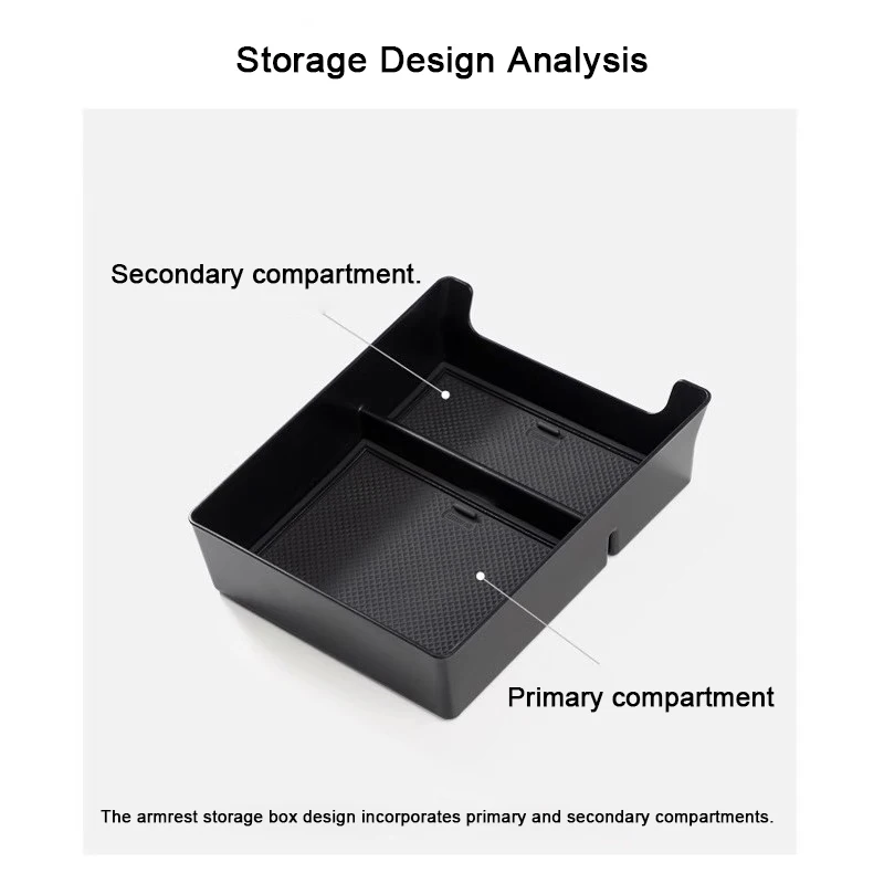 ل ZEEKR 7X 001 009 007GT 2021 2022 2023 2024 2025 سيارة مركز وحدة التحكم مسند الذراع درابزين صندوق تخزين درج منظم اكسسوارات