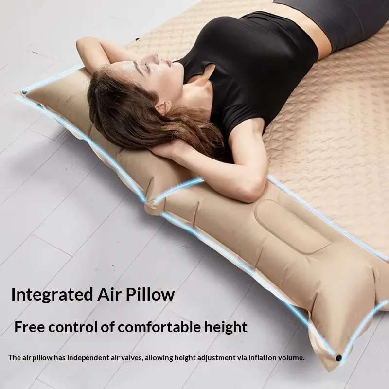 Airo High Quality Self-inflating Mattress Outdoor Camping Portable Air Bed Household Floor Sleeping Pad Moisture-proof Anti-slip