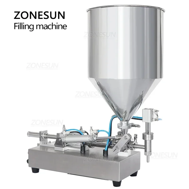 ZONESUN ZS-GTCP1 20L هوبر 2.5-25 مللي هوائي كريم اليد هلام مرطب للجسم آلة تعبئة الزجاجات مع اسطوانة السيراميك