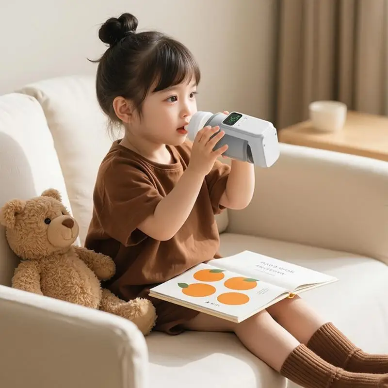 Digital Display Baby Bottle Warmer 6 ความร้อนเกียร์พกพาแบตเตอรี่ความจุขนาดใหญ่ A2UB A2UB