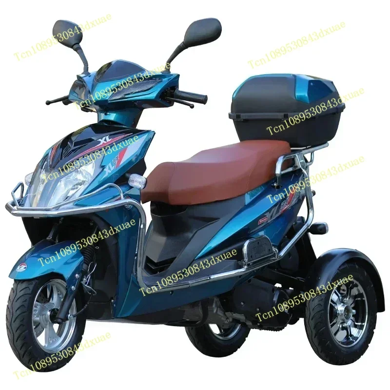 

Трехколесный мотоцикл с педальным приводом 125C EFI для пожилых людей