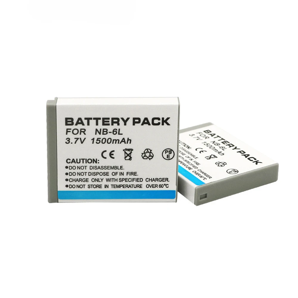 NB 6L NB6L NB-6L for Canon Power-shot IXUS 310 SX240 SX275 SX280 SX510 SX500 HS 95 D10 D20 D30 1600mAh Batteries