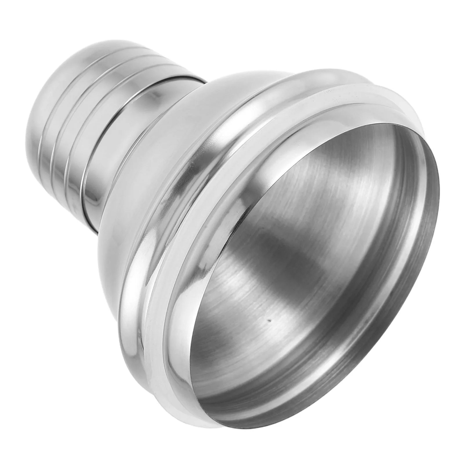 2.9inch Stainless Steel Cocktail Shaker Cover Woven Glass Detail Leak Proof Easy Clean Shaker Pouring Cap Mixologist Essentials