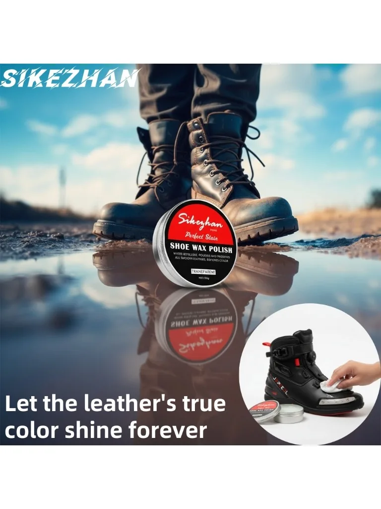 AliExpress Cycling Boots Leather Care Cream Transparent Shoe Polish Natural Eco-Friendly Odorless Colorless for Riding Shoes