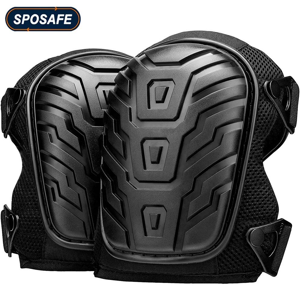 Professional Knee Pad Industrial Heavy Duty Tactical Knee Pads with Thick Gel Cushion for Men Women Work Gardening Construction