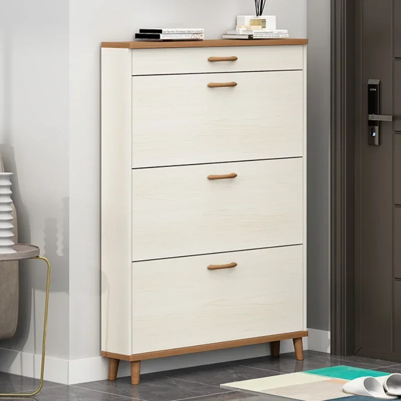 Armoire à Chaussures d'Entrée Minimaliste, Meuble de Rangement, Meubles de Maison