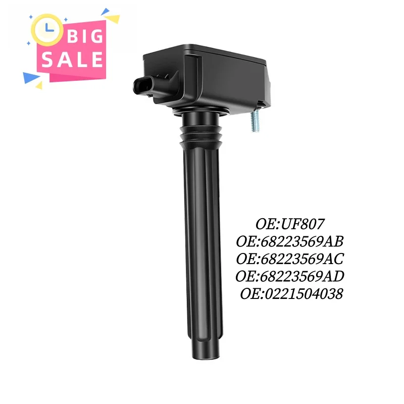 

Ignition Coil for RAM 1500 Jeep Wrangler Grand Cherokee Chrysler Voyager 3.6L 68223569AB UF807 0221504038
