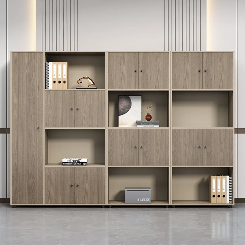 File Cabinet Data  Office Locker Wooden Bookcase Storage Cabinet