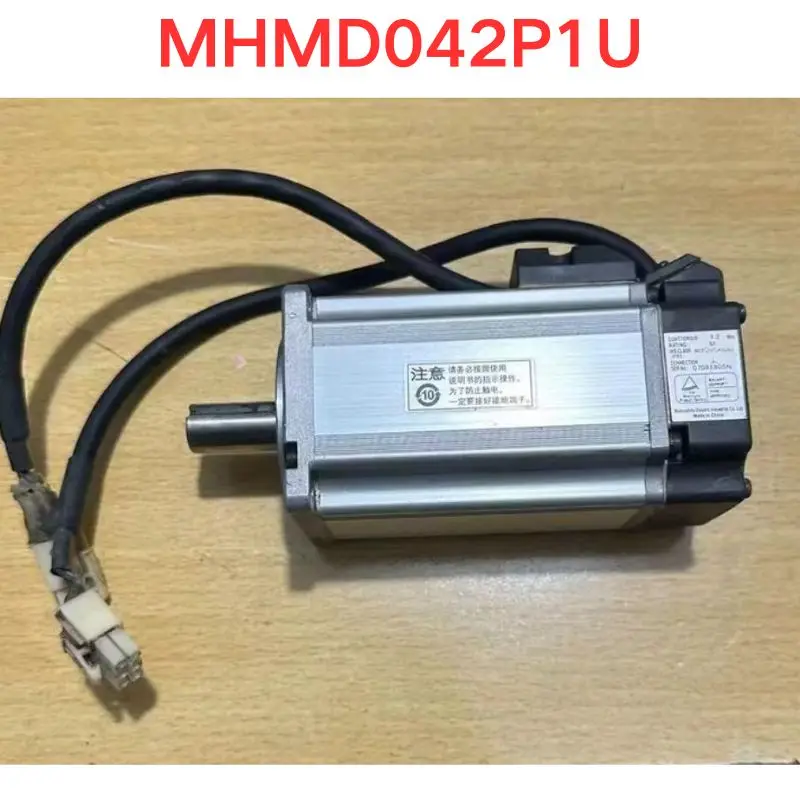 Used MHMD042P1U servo motor  Function check OK