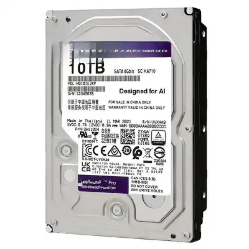 WD Purple 10TB 3.5