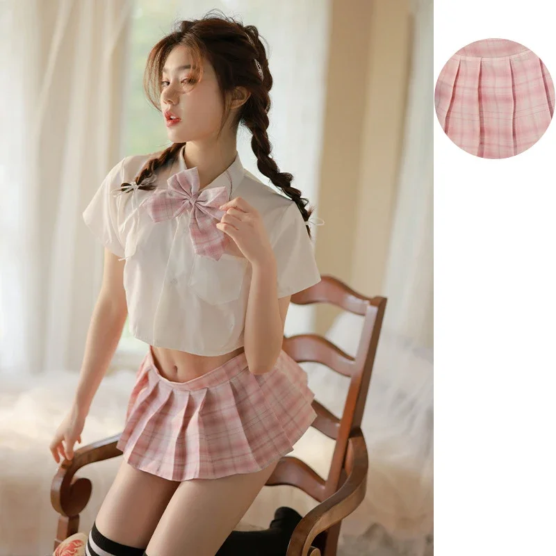 الزي المدرسي الياباني المرأة لطيف مثير الزي المدرسي Jk زي الساخن مطوي دعوى 19 ألوان تنورة قصيرة تأثيري بحار الدعاوى