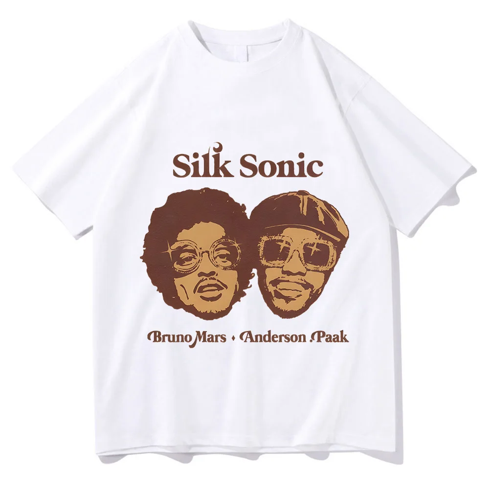 

Bruno Mars T-shirt Short Sleeve Goth Hip Hop Tee-shirt Funko Pop Street Trend Punk Tshirt Ropa Hombre Hip Hop O-neck Retro Tops