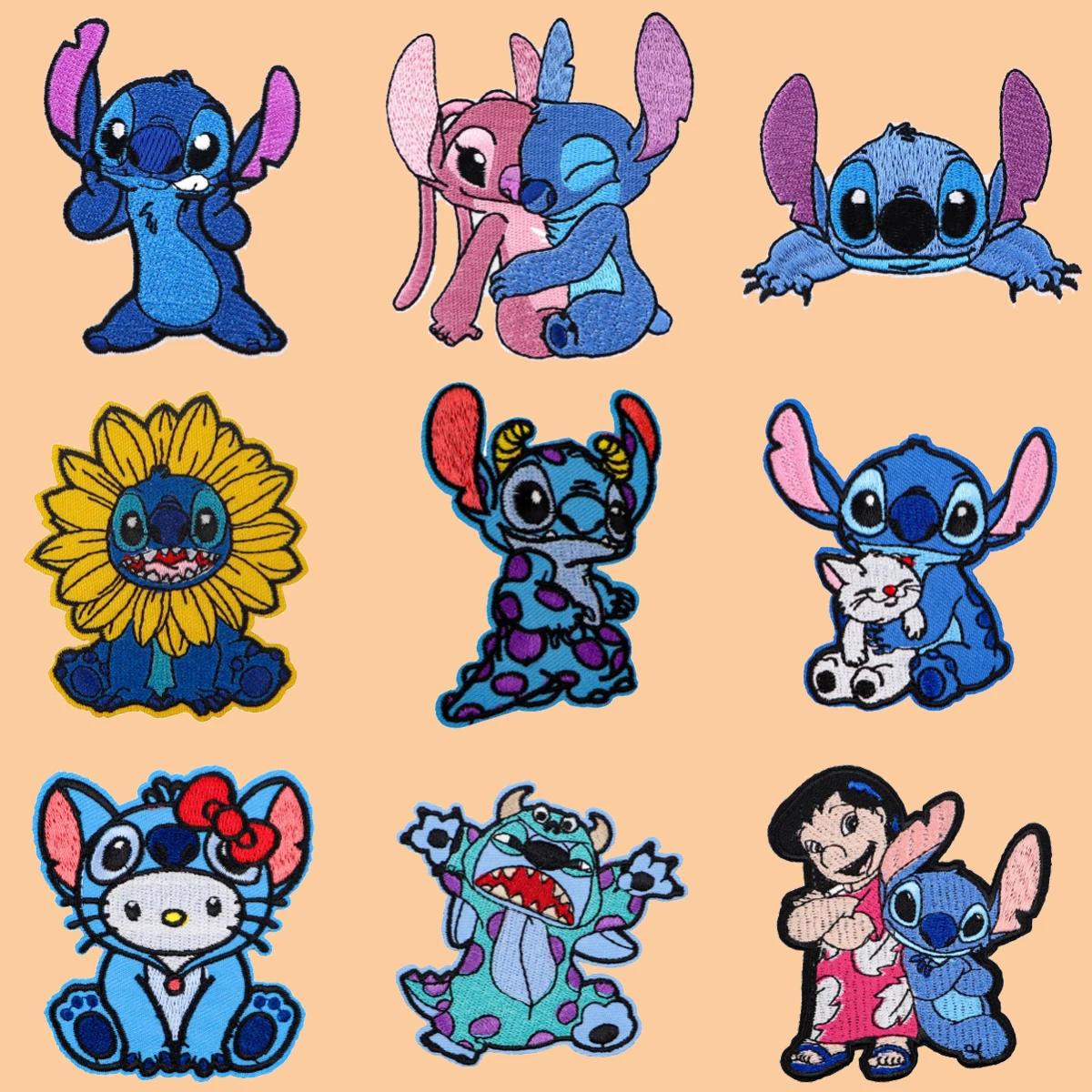 

Cartoon Alien Embroidery Patch Iron On Patches For Clothing Thermoadhesive Patches For Jackets Sewing DIY Sticker