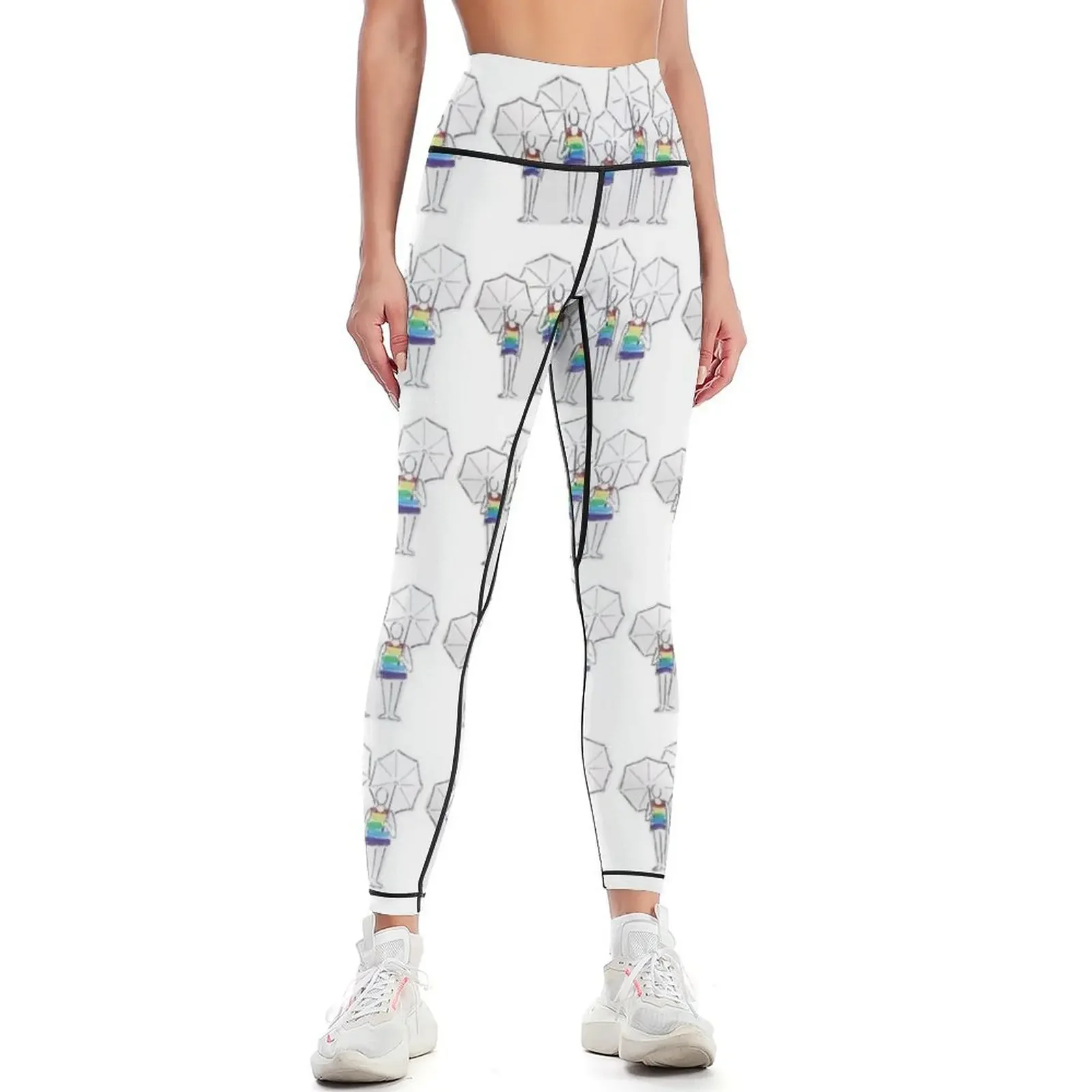 

Row of Defenders Leggings Tight fitting woman Sweatpants Women's high waist Sports pants woman Womens Leggings