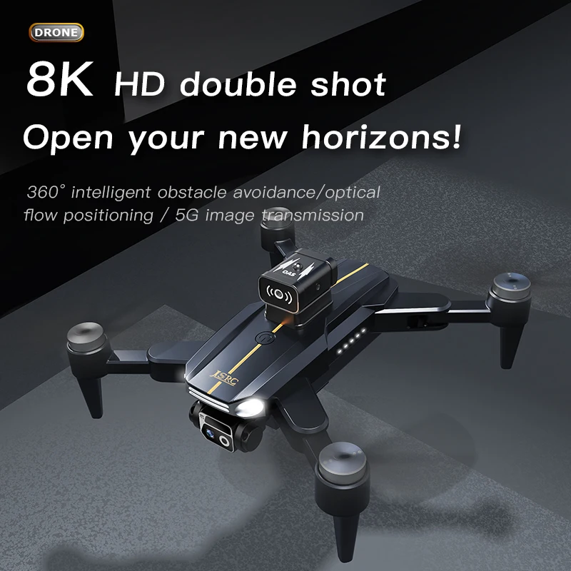 โดรน JS26 4K มืออาชีพพร้อมกล้อง HD 5G WiFi ป้องกันการสั่นไหว quadcopter มอเตอร์ไร้แปรง