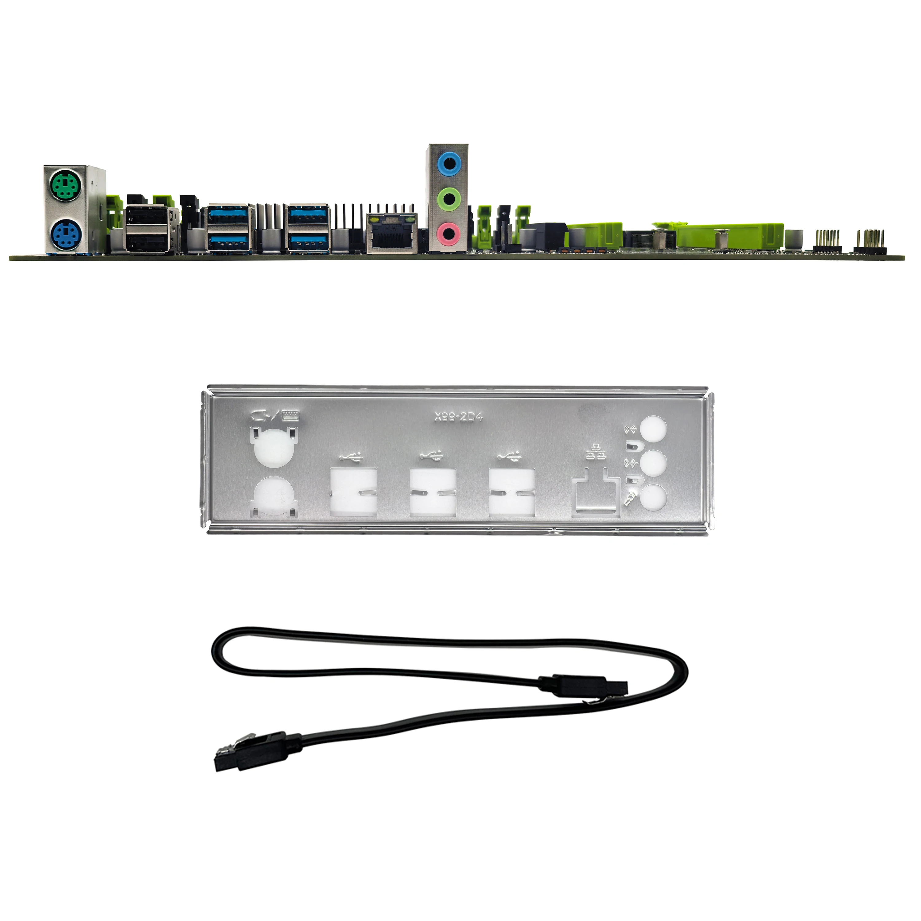 ZSUS X99 اللوحة الأم المزدوجة C612 رقاقة وحدة المعالجة المركزية M.2 LGA 2011 V3 E-ATX USB3.0 SATA3 8 DIMM DDR4 دعم فتحة معالج Xeon 2011-3