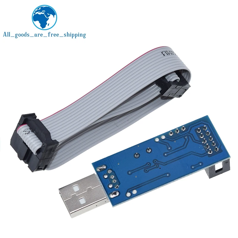 TZT Official USBASP USBISP AVR Programmer USB ISP USB ASP ATMEGA8 ATMEGA128 Support Win7 64Board image 6