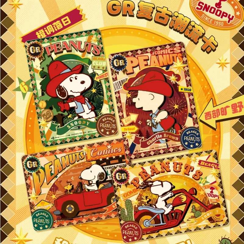 KAYOU Peanuts Snoopy Collectible Cards 18 Packs