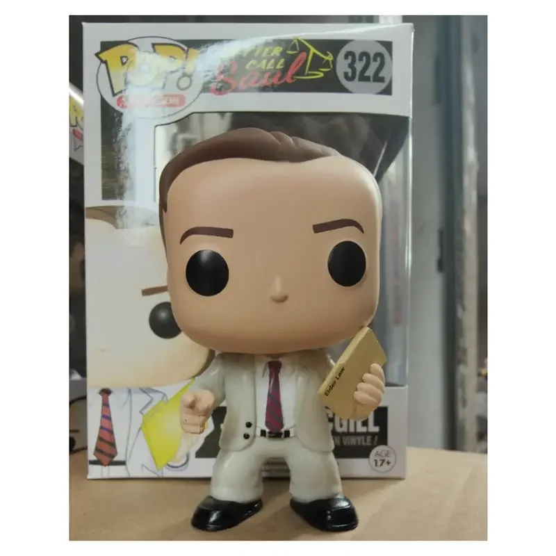 NEWest Arrival Figurine Funko Pop! Better Call Saul - Jimmy Mcgill #322 Vinyl Action Figure Model Toys for decoration gifts