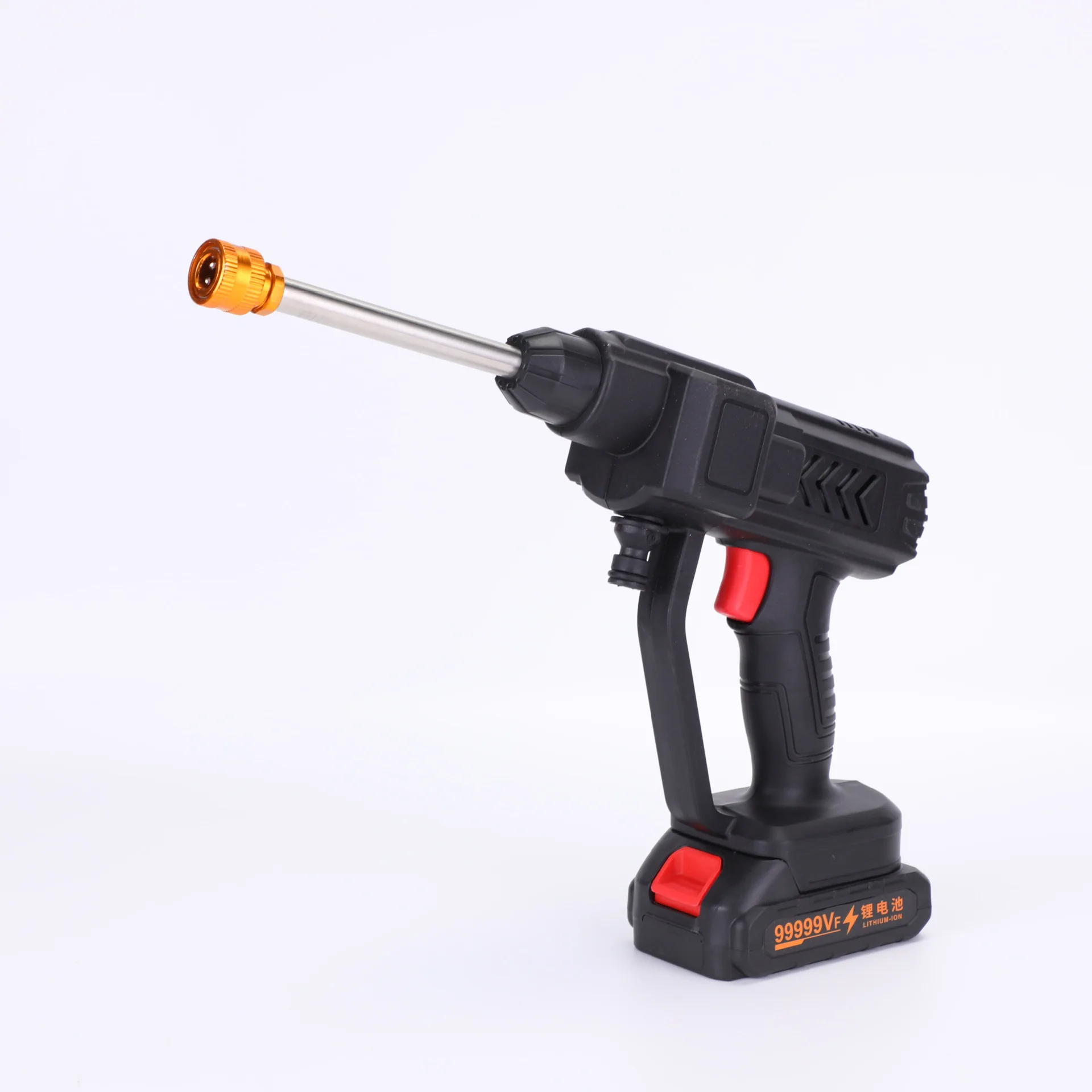 

Suitable forForeign trade high pressure water gun household wireless car wash water pump lithium battery portable automatic clea