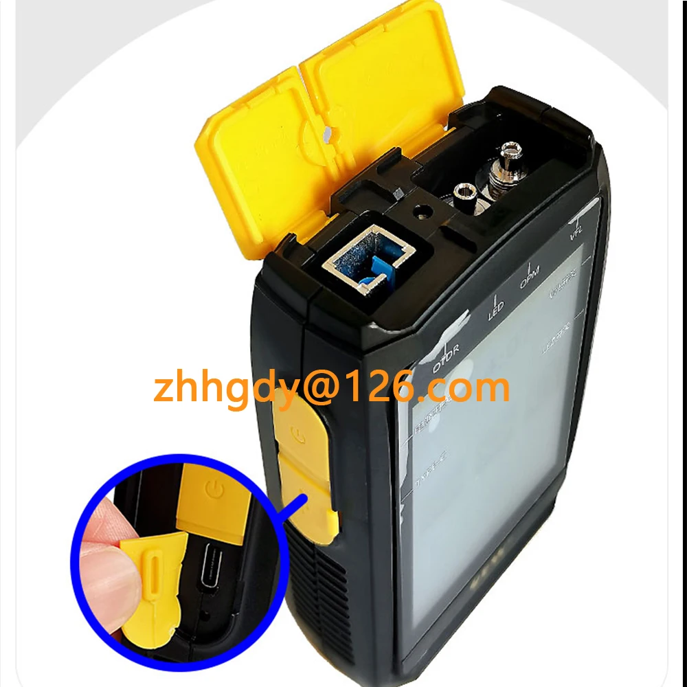 OFW OTDR optical fiber tester 1550nm 20dB optical cable tester OPM VFL OLS OTDR optical time domain reflectometer touch screen