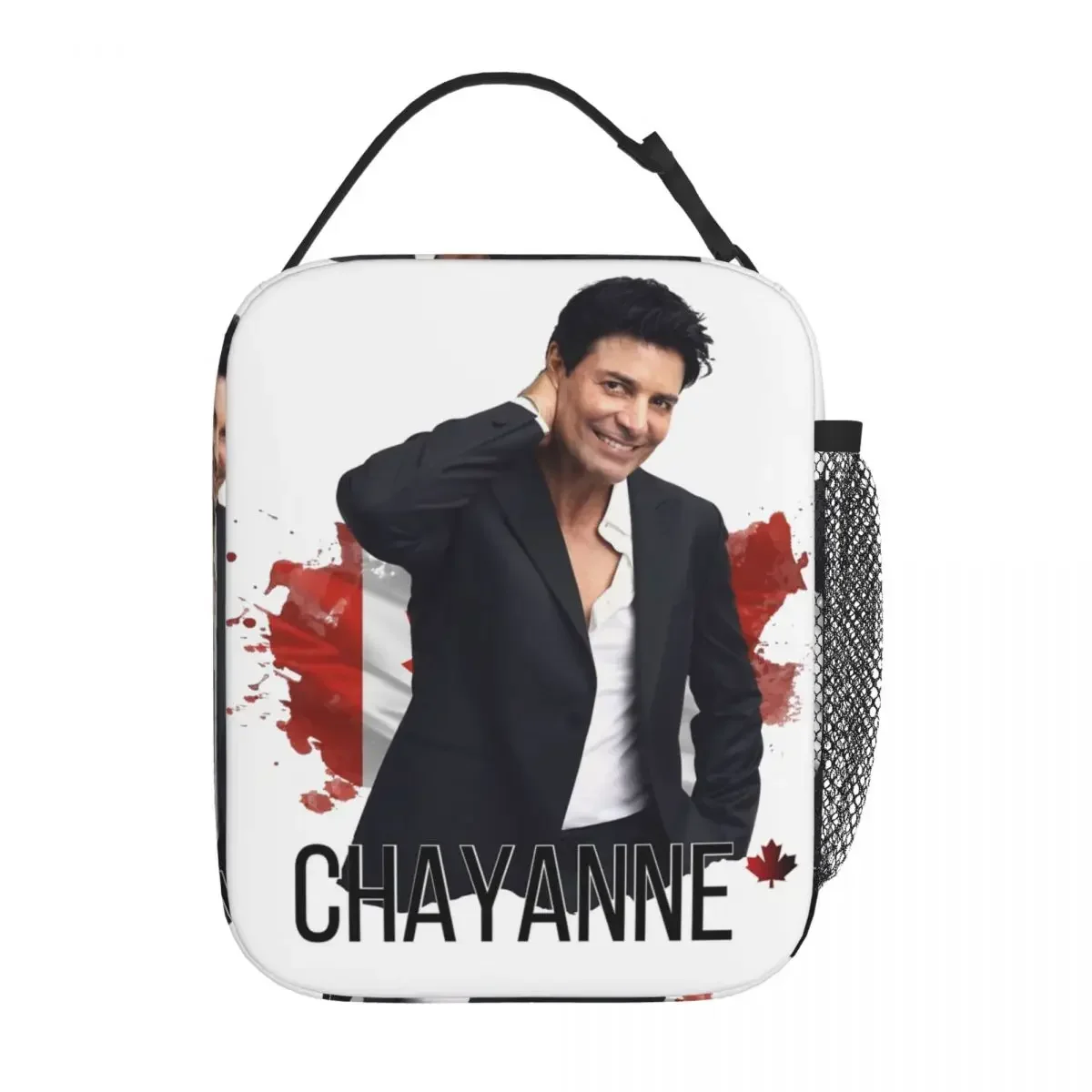 

Термоизолированные сумки для обедов Chayanne Puerto Rican Latin Pop Singer, портативные сумки для еды, термоконтейнеры для еды, термобоксы для обедов