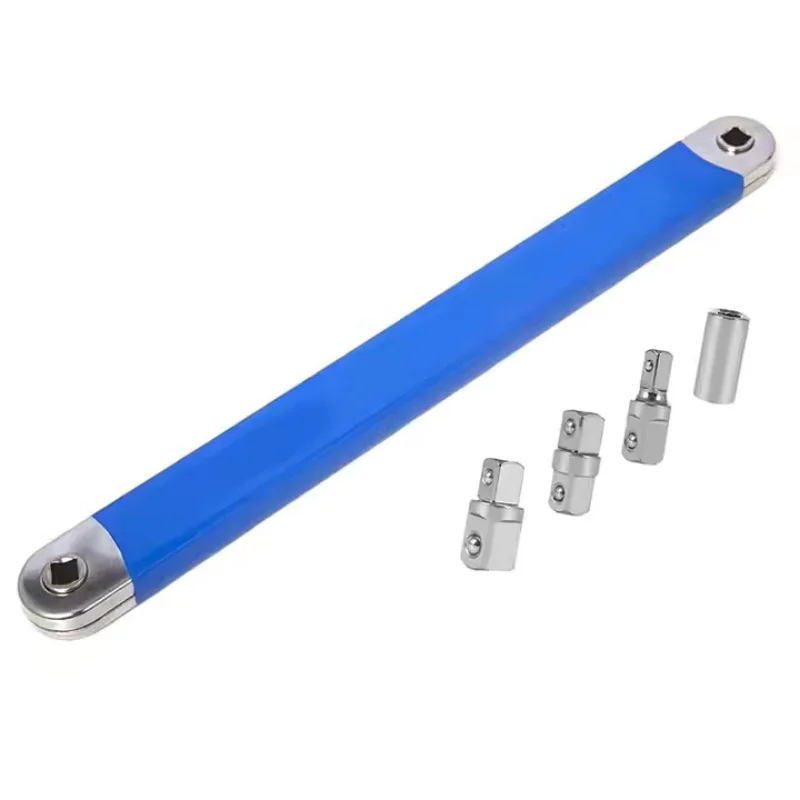 

15 inch offset extension wrench impact ratchet wrench set 1/2 "1/4" 3/8 "square adapter automotive repair drive socket tool