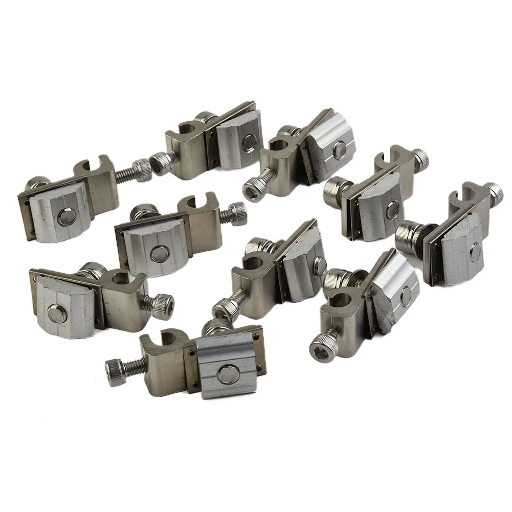 Grounding Clip Designed for Aluminum Photovoltaic Rails Used in Ground Mounted Roof and for carport for solar Projects